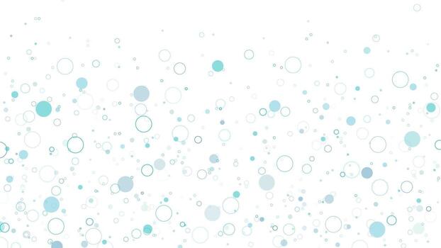 Fondo de diseño de círculo abstracto de varios tamaños vector