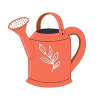 watering can. flat vector illustration