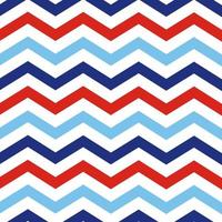 chevron geométrico de patrones sin fisuras náutico rojo y azul zig zag fondo de tela con textura ilustración marina textura geométrica para baby shower scrapbooking vector