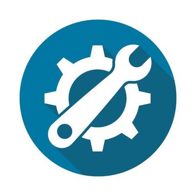 Service Tool icon on white background,Simple design style.vector illustration