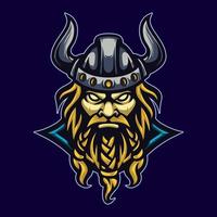 Mascot Viking for Sport vector
