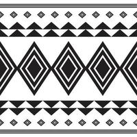 Geometric fabric abstract ethnic pattern vector