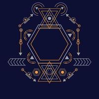 Sacred geometry pattern for background, poster.Eps 10 vector