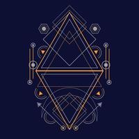 Sacred geometry pattern for background, poster.Eps 10 vector