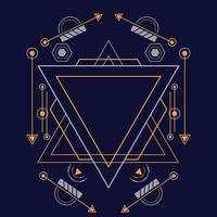Sacred geometry pattern for background, poster.Eps 10 vector