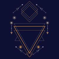Sacred geometry pattern for background, poster.Eps 10 vector