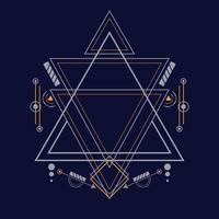 Sacred geometry pattern for background, poster.Eps 10 vector