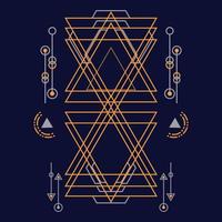 Sacred geometry pattern for background, poster.Eps 10 vector