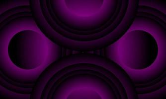 Stylish purple circular half abstract background vector