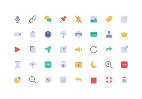 User Interface Flat Icon vector