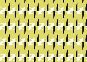 Vector texture background, seamless pattern. Hand drawn, yellow, black, white colors.