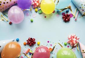 Happy birthday or party background photo