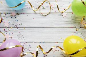 Happy birthday or party background photo