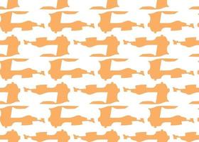 Vector texture background, seamless pattern. Hand drawn, orange, white colors.