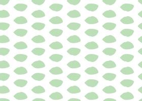 Vector texture background, seamless pattern. Hand drawn, green, white colors.