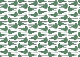 Vector texture background, seamless pattern. Hand drawn, green, white colors.