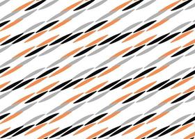 Vector texture background, seamless pattern. Hand drawn, grey, orange, black, white colors.