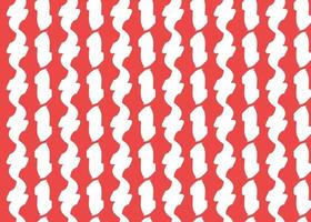 Vector texture background, seamless pattern. Hand drawn, red, white colors.