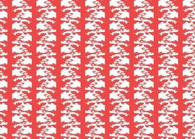 Vector texture background, seamless pattern. Hand drawn, red, white colors.