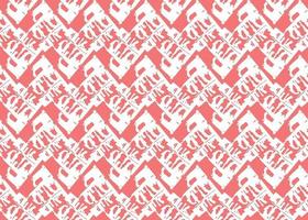 Vector texture background, seamless pattern. Hand drawn, red, white colors.
