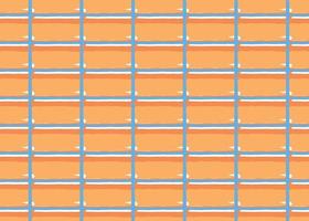 Vector texture background, seamless pattern. Hand drawn, orange, blue, white colors.