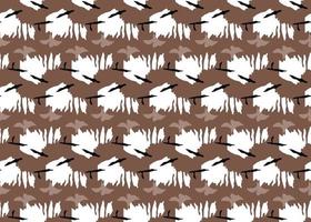 Vector texture background, seamless pattern. Hand drawn, brown, black, white colors.