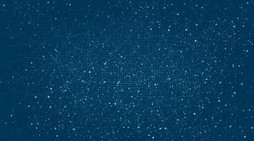 Light Network Technology Background vector