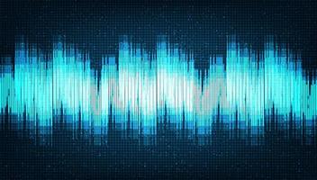 Sound Wave Background technology and earthquake wave vector