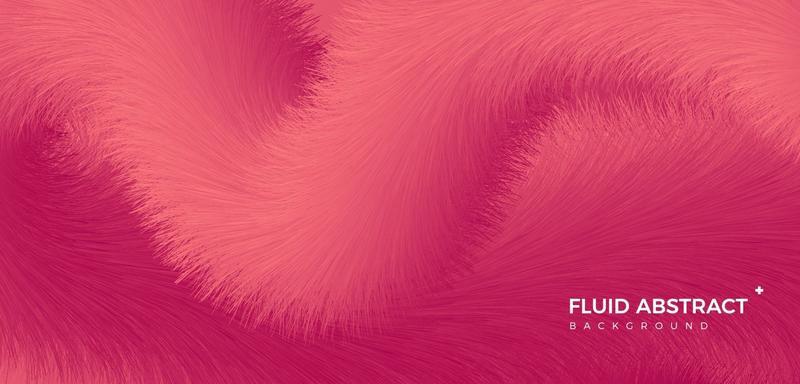 Trendy fashion high-end elegant warm red fur material abstract gradient background