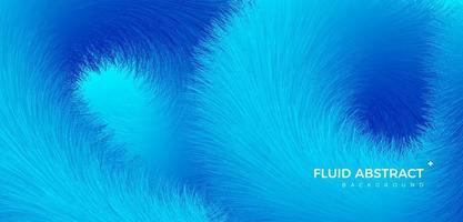 Cool color fashion trend fur texture fluid gradient abstract background vector