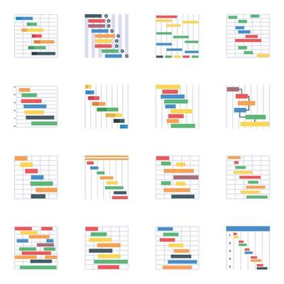 Gantt and Control Charts Flat