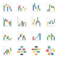 Waterfall and Hierarchy Diagrams vector