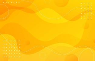 Yellow Abstract Gradient Background vector