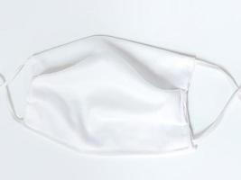 protective mask on a white background photo