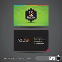 Business Card template background vector