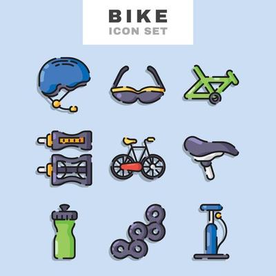 Bike Icon Set