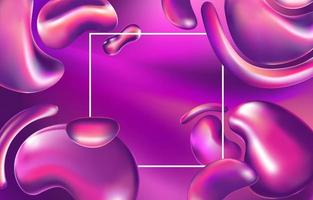 Purple Fluid Gradient background vector