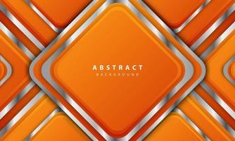 Abstract orange background vector