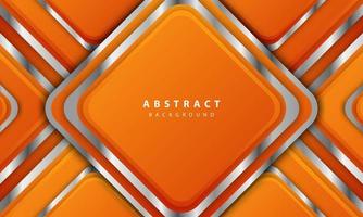 Abstract orange background vector