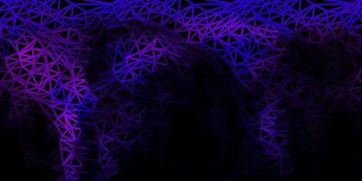 Dark pink vector abstract triangle background.