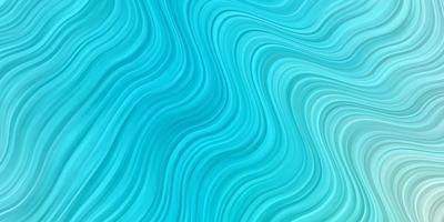 Light Blue, Green vector texture with curves.