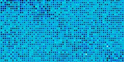 Light Blue, Green vector background with circles.