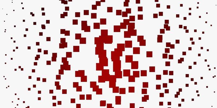 Light Red vector backdrop with rectangles.