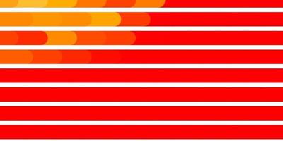 Light Red, Yellow vector background with lines.