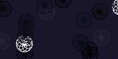 Light Gray vector pattern with spheres.