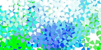 Light blue vector backdrop with lines, triangles.