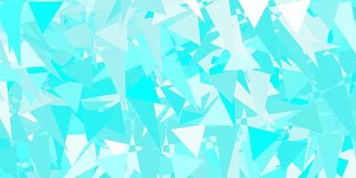 Light Green vector texture with random triangles.