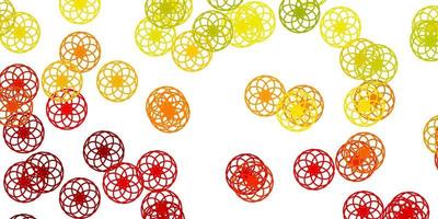 Light Green, Red vector layout with circle shapes.