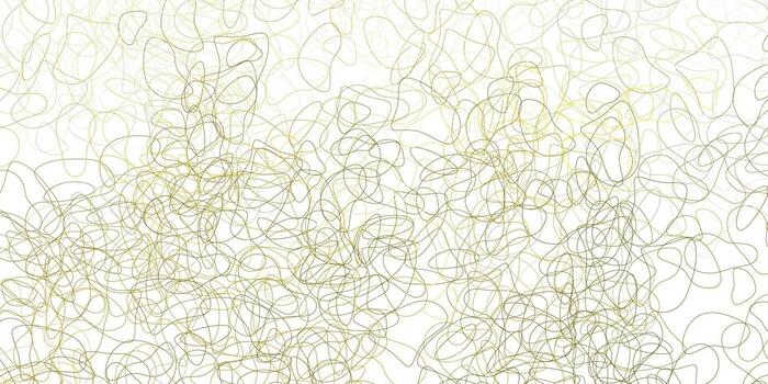 Fondo de vector verde claro, amarillo con formas aleatorias.