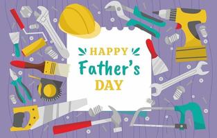 Happy Father's Day Background vector